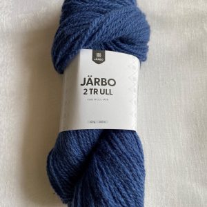 Järbo tvåtrådig ull. Färg 74136 Bohemian Blue